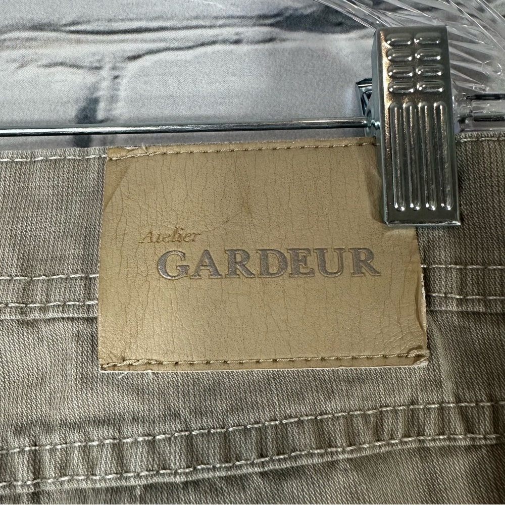 Atelier Gardeur Nigel 1 Regular Fit Men’s Chino Pants 34x32 Gray Beige - Picture 5 of 12